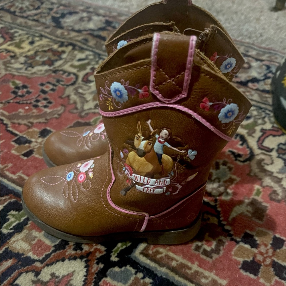 Cowgirl Spirit Boots size 7 toddler